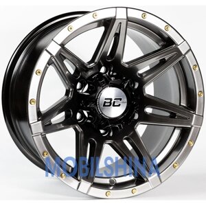 GT RADIAL LGS02 R15 W8 PCD6/139.7 ET0 DIA110.5 Hyper black (Насичений чорний, іноді темно-сріблястий)