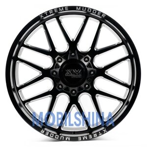 Off road wheels OW8099 R22 W10 PCD12/135 ET-18 DIA108.1 Matt_Black_Milling_Spokes