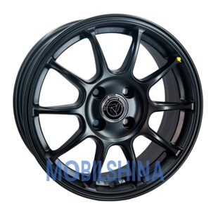 Vlf ULF15 R15 W6.5 PCD4/100 ET38 DIA73.1 black matt