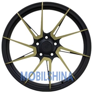 Ws forged WS-50M R19 W8 PCD5/112 ET45 DIA57.1 Gloss Black Inside Gloss Bronze