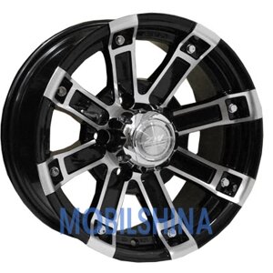 Zorat wheels 2 516 R15 W7.5 PCD5/139.7 ET-10 DIA110.5 Black polished (Чорний з полірованої лицьовою частиною)