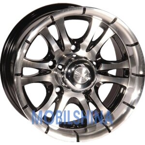 Zorat wheels 268 R15 W7 PCD5/139.7 ET0 DIA110.5 Black polished (Чорний з полірованої лицьовою частиною)