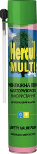 Піна монтажна з багаторазовим клапаном Hercul Multi