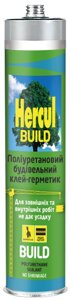 Поліуретановий клей-герметик Hercul BUILD, чорний