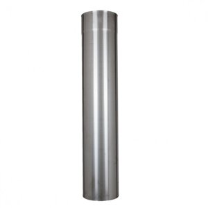 Труба d 160 мм нержавіюча сталь AISI 304, 1 м, 0,5 мм
