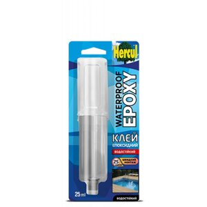 Вологостійкий еластичний клей WATERPROOF EPOXY, 25 мл