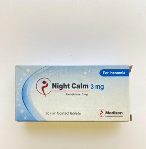 Night calm найт калм 30 таб безсоння снодійне заспокійливий засіб з Єгипту