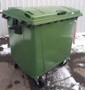 JCP пластиковий контейнер для сміття 1,1 м3