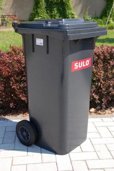 SULO контейнер для сміття 120 л. (бак сміттєвий) - огляд
