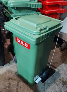 Sulo контейнер для твердих побутових відходів з педалем 120 л. (Бак для сміття)