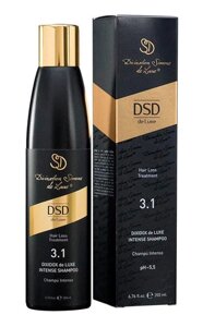 3.1 Intense Shampoo 500 ml. DSD de Luxe