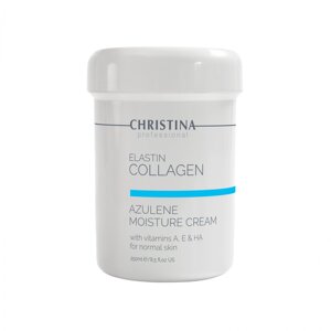 Азуленовий крем для нормальної шкіри з еластичним колагеном 250 мл Elastin Collagen Azulene Moisture