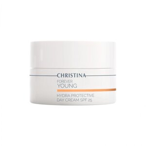 Денний гідрозахисний крем для обличчя з SPF25. 50мл Forever Young TM Chrisnina