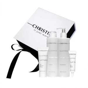 Kits TM Christina - Подарунковий набір Illustrious для всіх типів шкіри