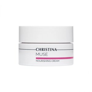 Поживний крем для всіх типів шкіри обличчя шиї та зони декольте Muse TM Christina