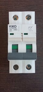 Автоматичний вимикач 2 полюсний 40А VIKO