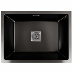 Кухонна мийка Platinum Handmade HSB 580x430 PVD black