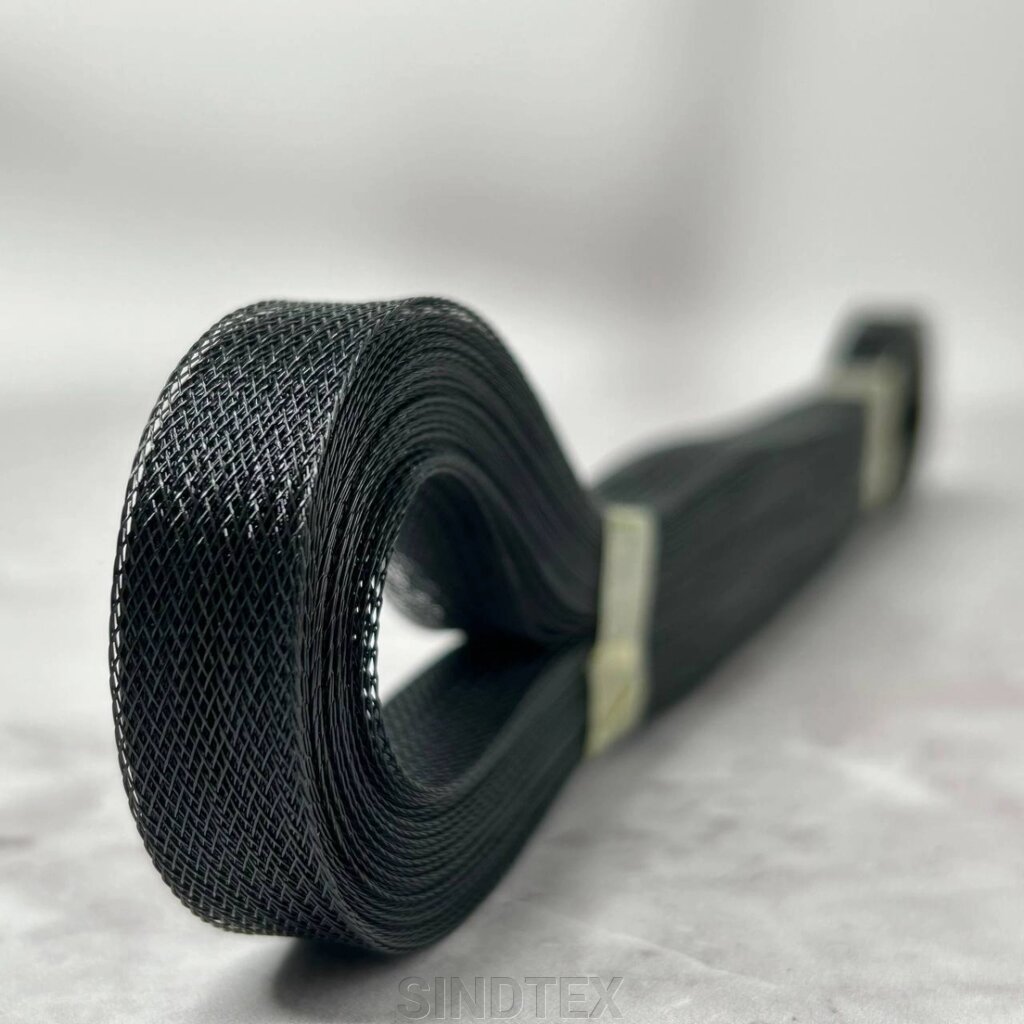 1,2 см регілін (кринолін) Колір 15 (чорний) від компанії SINDTEX - фото 1