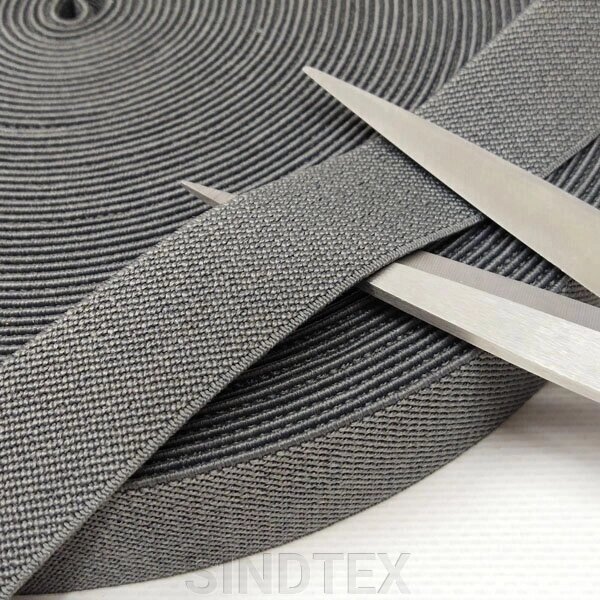 1 м резинка поясна 2,5 см, сірий від компанії SINDTEX - фото 1