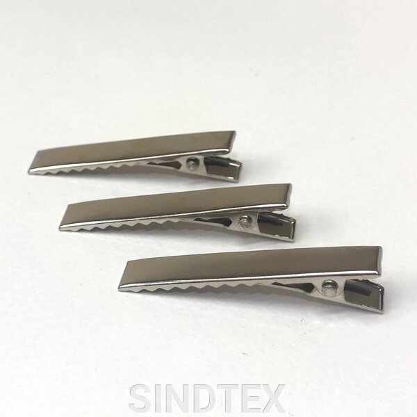 (10 од) Заколка-основа уточка плоска 4,5см від компанії SINDTEX - фото 1
