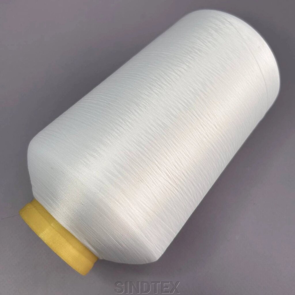 1001(молочні) текстуровані нитки для оверлока 150D/1 (20.000м.) від компанії SINDTEX - фото 1