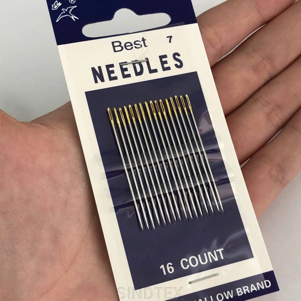 120-027 Голки ручні NEEDLES (голки для ручного шиття) від компанії SINDTEX - фото 1