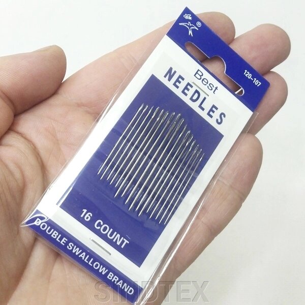 120-107 Голки ручні NEEDLES (голки для ручного шиття) від компанії SINDTEX - фото 1