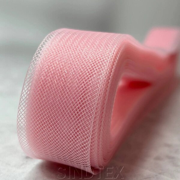 2,5 см регілін (кринолін) Колір 05 (блідо-рожевий) від компанії SINDTEX - фото 1