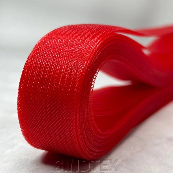 2,5 см регілін (кринолін) Колір 06 (червоний) від компанії SINDTEX - фото 1
