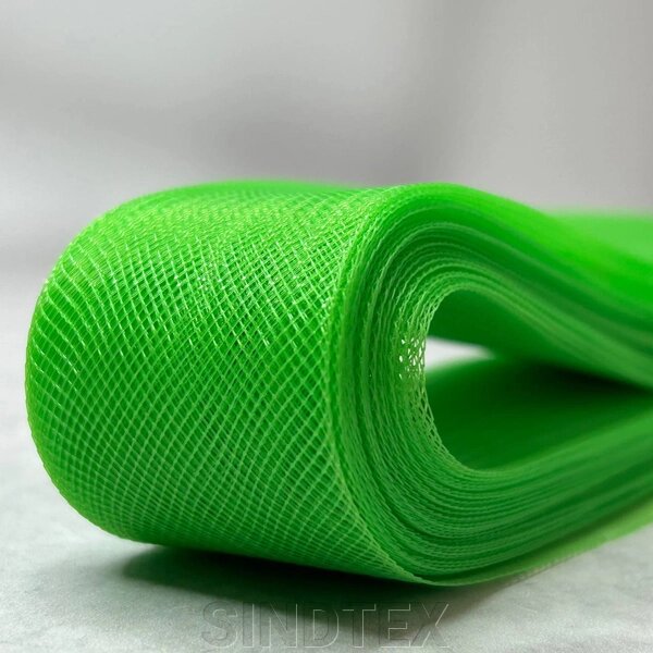 4 см регілін (кринолін) колір 01 (зелений) від компанії SINDTEX - фото 1