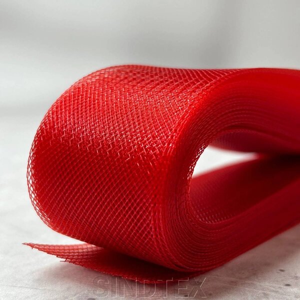 4 см регілін (кринолін) колір 06 (червоний) від компанії SINDTEX - фото 1