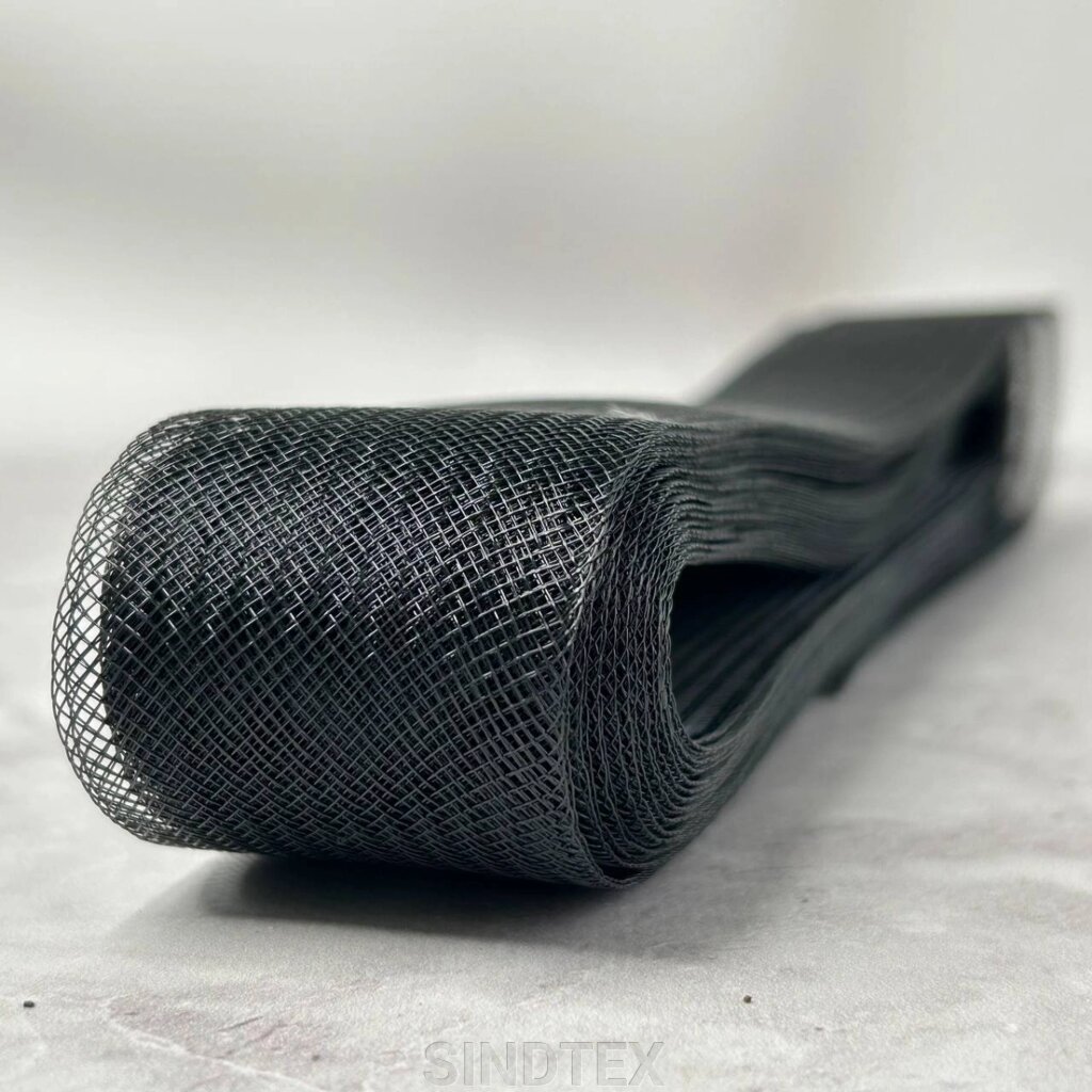 4 см регілін (кринолін) колір 15 (чорний) від компанії SINDTEX - фото 1