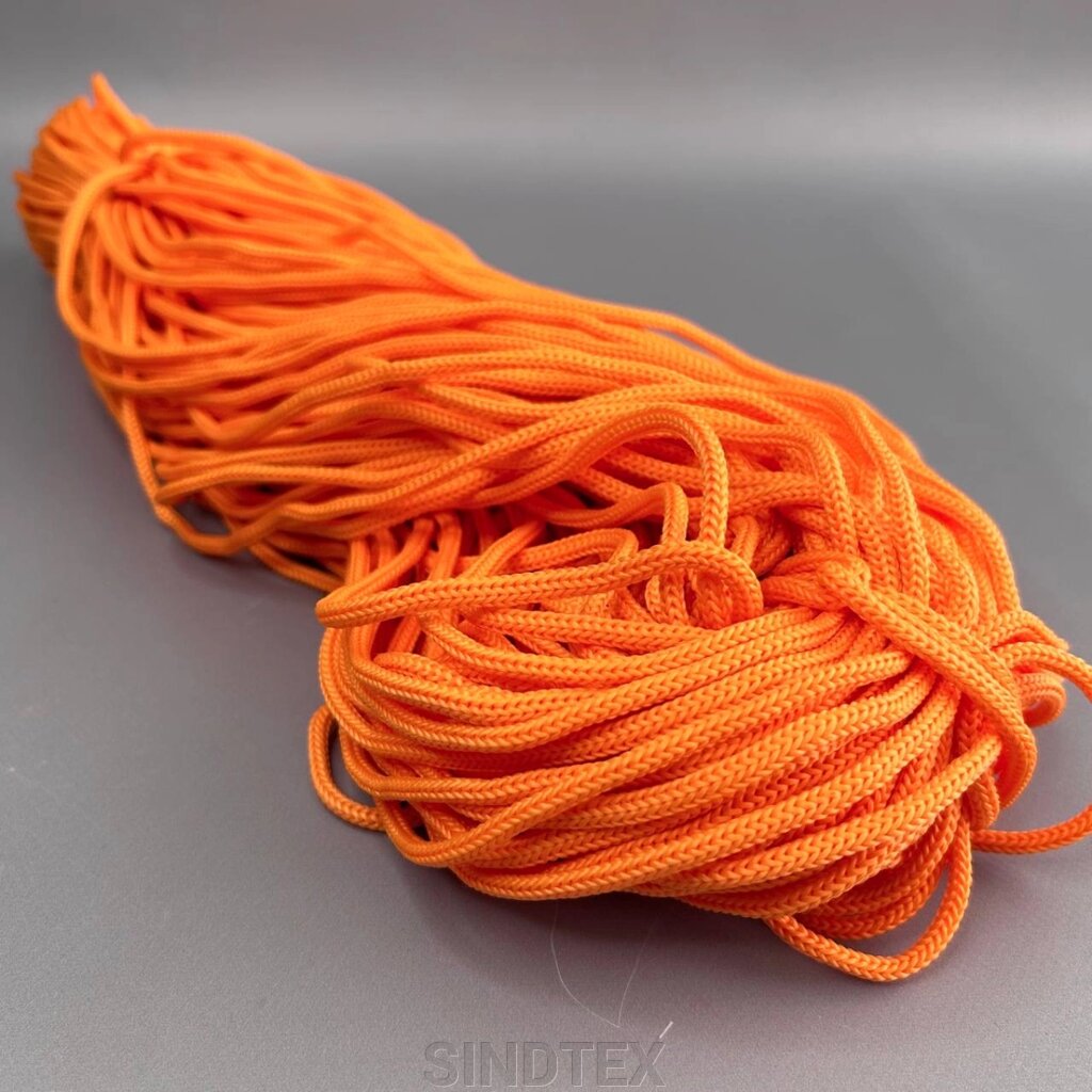 5-мм шнур текстильний полімідний, помаранчевий (90м) від компанії SINDTEX - фото 1