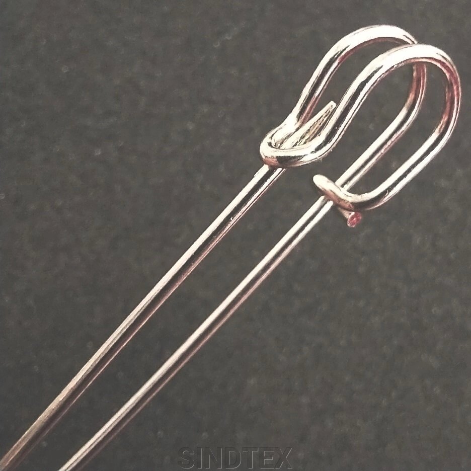 5 см - Безпечна шпилька, срібло від компанії SINDTEX - фото 1