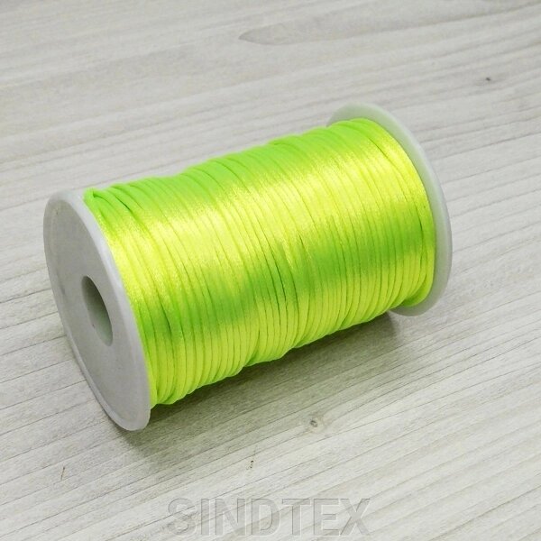 #8 Шнур корсетний (сатиновий, шовковий) 2мм, 100 ярдів від компанії SINDTEX - фото 1