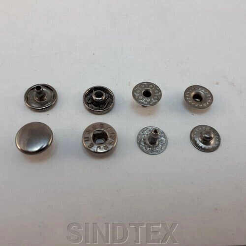 Альфа-кнопка 10 мм Чорний нікель VT-2 (720шт) (101101) від компанії SINDTEX - фото 1