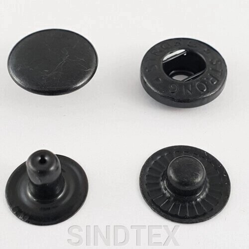 Альфа-кнопка 12,5 мм # 54 Оксид (720шт) (102202) від компанії SINDTEX - фото 1