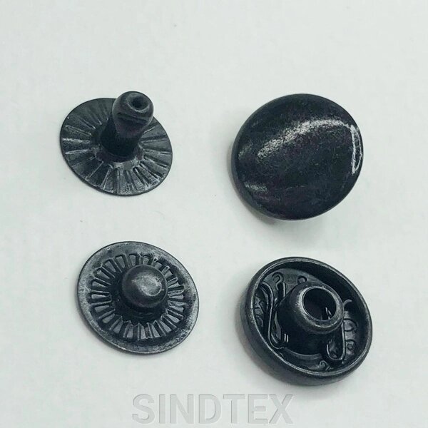 Альфа -кнопка 12,5 мм оксид (50шт) (102202) від компанії SINDTEX - фото 1