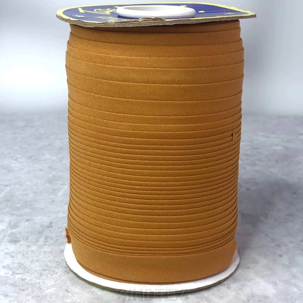 Бавовняна коса бейка 1,5 см-50% поліестер (92 м), колір 026 від компанії SINDTEX - фото 1