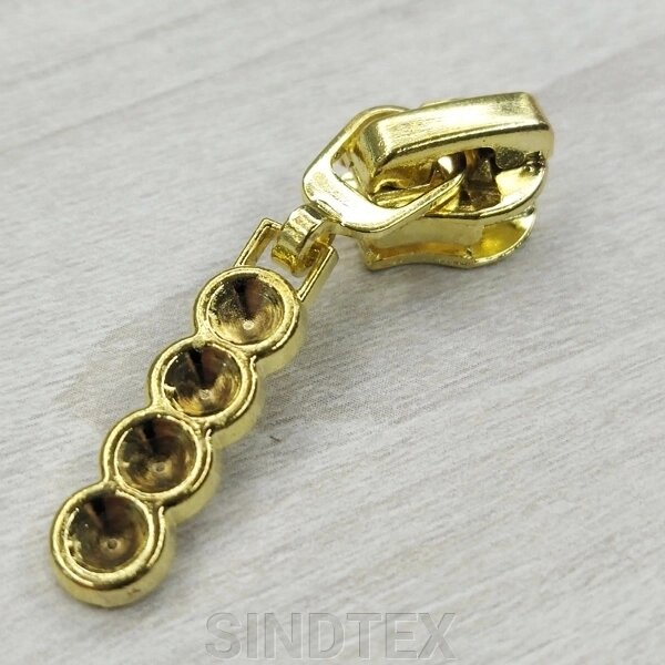 Бігунок Тип 5 для спіральної блискавки, золото **** від компанії SINDTEX - фото 1