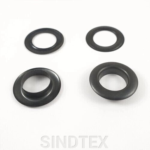 Блочка-люверс #1 оксид 3,5 мм (100 шт.) від компанії SINDTEX - фото 1