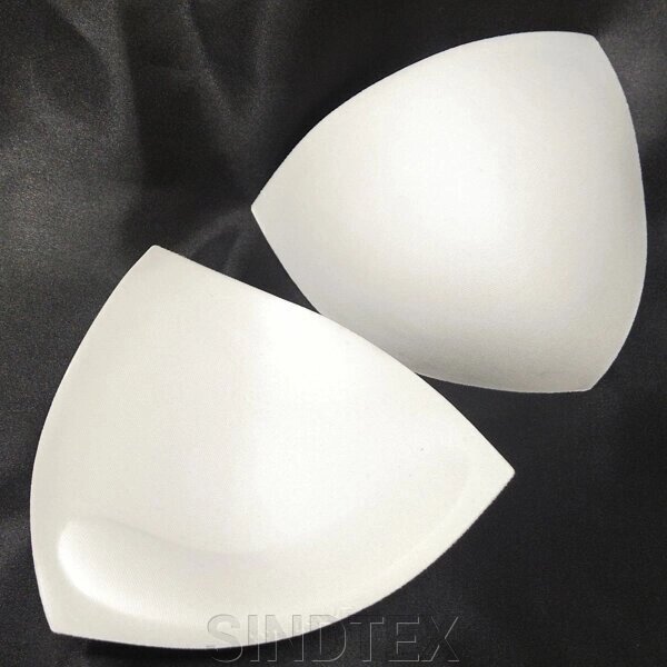 Чашки для купальників з Push Up треугольник, розмір 34 Білий від компанії SINDTEX - фото 1