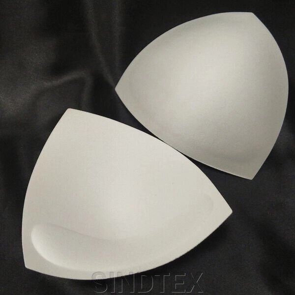 Чашки для купальників з Push Up трикутник, розмір 36 Білий від компанії SINDTEX - фото 1
