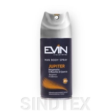 Чоловічий дезодорант спрей Evin Homme Jupiter, 150 мл від компанії SINDTEX - фото 1