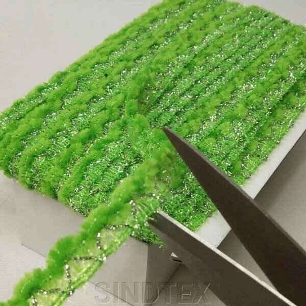 Декоративна тасьма 15 мм - зелений від компанії SINDTEX - фото 1