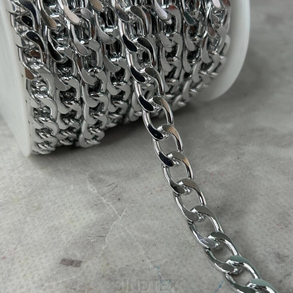 Декоративні ланцюги, колір срібло 2,5 мм від компанії SINDTEX - фото 1