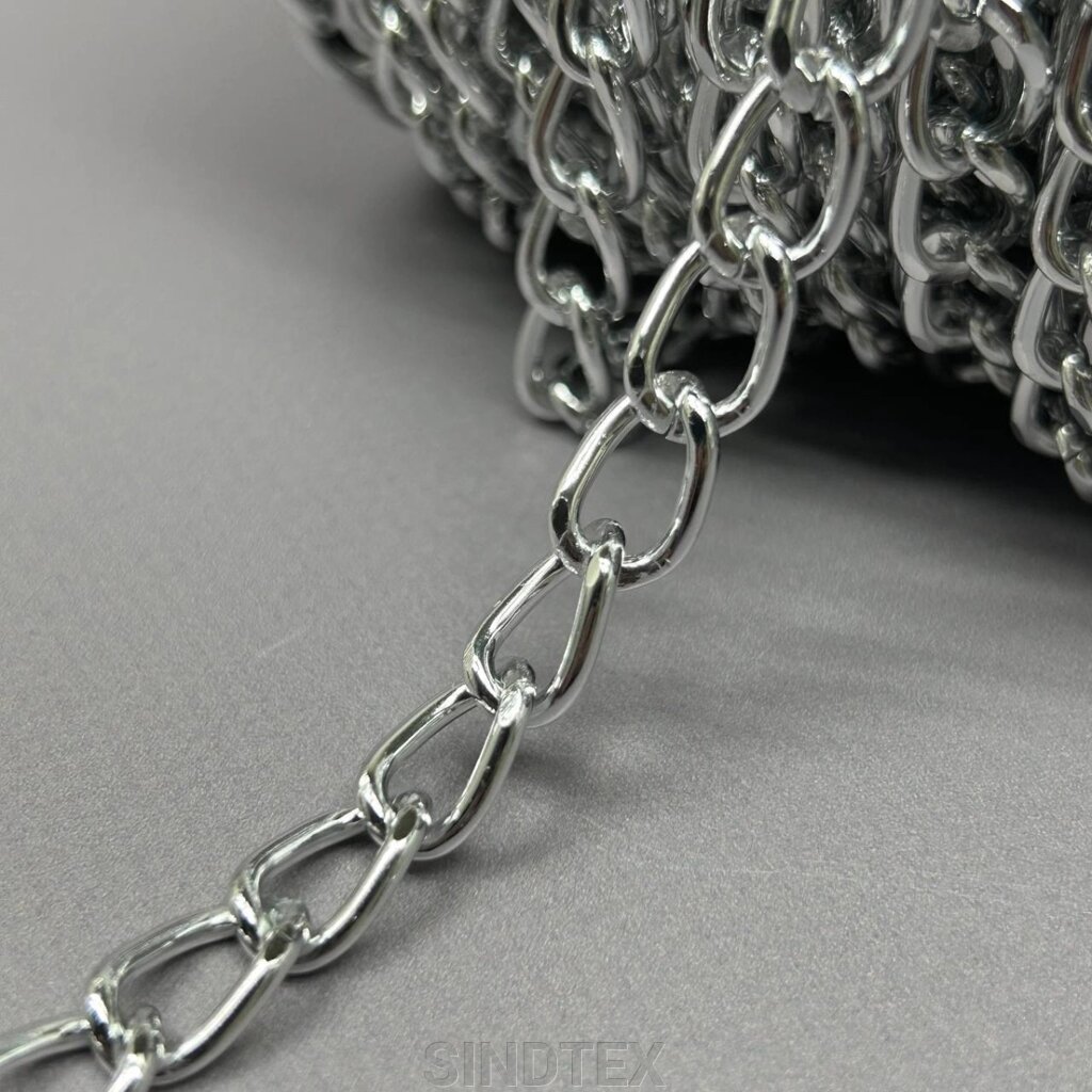 Декоративні ланцюги, колір срібло 2 мм від компанії SINDTEX - фото 1
