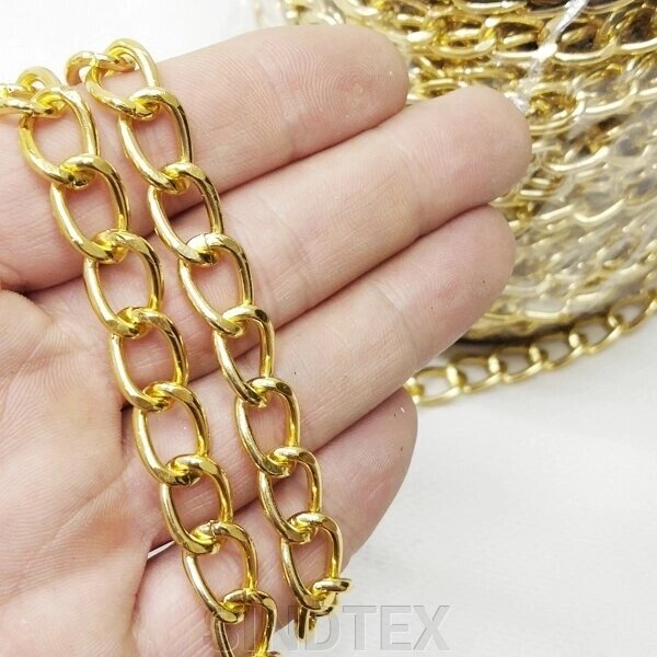 Декоративні ланцюги, колір золото 2,3 мм від компанії SINDTEX - фото 1