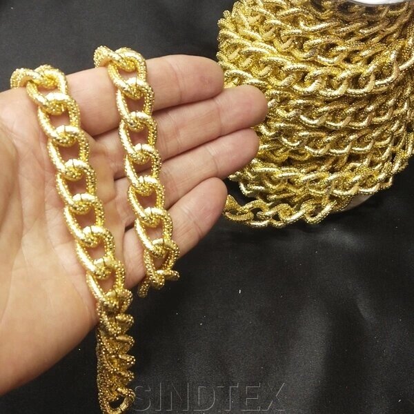 Декоративні ланцюги, колір золото від компанії SINDTEX - фото 1