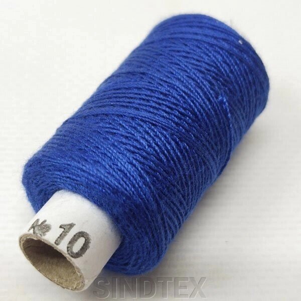 Джинсові нитки, висока міцність # 10, синій кол. 064 від компанії SINDTEX - фото 1